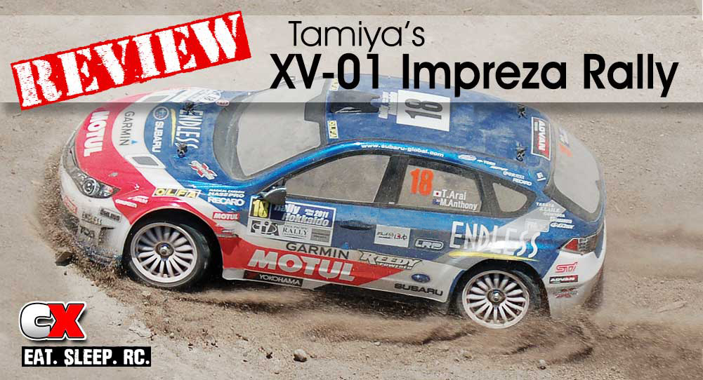 Review Tamiya XV01 Impreza WRX STi Team Arai Rally Kit